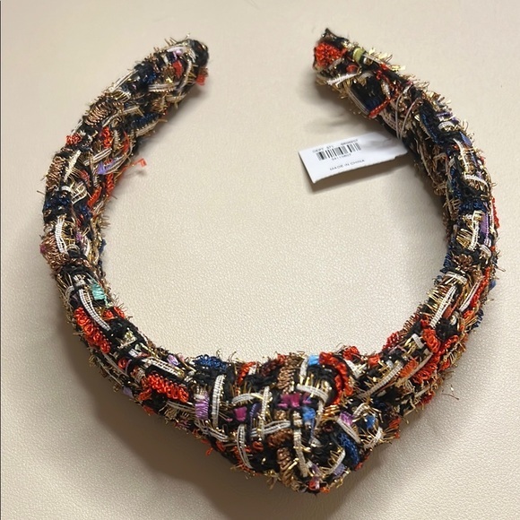 Chic Multicolor Tweed Headband LOFT - Picture 1 of 1